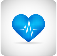 tree service Sussex Tree Program A blue heart with a heartbeat line